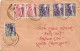 PAKISTAN BANGLADESH 1972 MULTIPLE Overprint On Pakistan Stamps FRANKING COVER Ex. Rare As Per Scan - Bangladesh