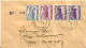 PAKISTAN BANGLADESH 1972 MULTIPLE Overprint On Pakistan Stamps FRANKING COVER Ex. Rare As Per Scan - Bangladesh