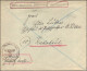 Durch Deutsche Dienstpost Niederlande - Postschutz - Postsache Einsatz Westen - Autres & Non Classés