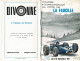 Course Internationale De Côte De La Faucille, 18 & 19 Septembre 1971 + Liste Des Engagés - 14 X 22 Cm - Automovilismo - F1