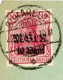 ROUMANIE OCCUPATION ALLEMANDE ENV 1917 BUKAREST SUR N° 2. 4 à 6 . 8. 9. 19. ET 20 ( LE N° 2 A ETE AJOUTER A LA LETTRE ) - Covers & Documents