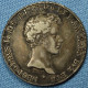 Toscana / Tuscany • 5 Paoli 1827 ► RR ◄  Leopoldo II • VF • Silver 917‰ - Magnificent Patina • Italy / Italie • [24-420] - Feodale Munten