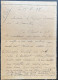 10c & 40c SEMEUSE SUR CARTE LETTRE / PARIS 115 POUR PARIS 1927 - Cartes-lettres