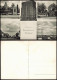 Ansichtskarte Bremerhaven MB: Wulsdorf Straßen, Fabrik, Bahnhof 1934 - Bremerhaven