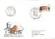 (RECTO / VERSO) ENVELOPPE 1er JOUR  - 1981 - 450 EVES A PAPAI KOLLEGIUM - TIMBRE AU DOS - FDC