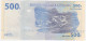 Congo P 96B - 500 Francs 4.1.2002 Prefix PB - UNC - Demokratische Republik Kongo & Zaire