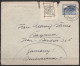 Afrique Du Sud - L. Affr. 3d Càd BLOEMFONTEIN /-3 DEC 1936 Réparée Au Départ Pour BAYREUTH (Allemagne) - Covers & Documents