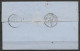Espagne - L. Datée 4 Août 1861 De REUS Càd "REUS /5 AGO 61/ TARRAGONA" Pour MAREUIL-sur-AY - Passage "Espagne /9 AOUT 61 - Storia Postale