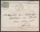 Suisse - L. Affr. 25c Càpt VEZENAZ /13.III.1880 Pour Château De B?? à VAUVERT (Gard) - Cartas & Documentos