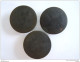 3 Knopen 3 Boutons Diam 2,5 Cm  Bakeliet Bakelite Zwart Noir - Boutons