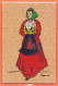 39328 / ⭐ Cartolina Sughero Liège SARDEGNA Donna In Costume Sardaigne 1972 à Marras TOLO Beaumont-RENATO MATTU CAGLIARI - Cagliari