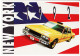 39410 / ⭐ YELLOW CAB NYC Taxi 75008 PARIS VIAZUR VOYAGES Rue BERRI Sejour SPECIAL NEW YORK 1992 Cppub CART-COM - Taxis & Droschken