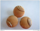 3 Vintage Knopen Beige Glas Verre 3 Boutons  1,8 Cm - Boutons