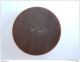 Vintage 1 Knoop Bruin Caseïne Bouton 3,2 Cm - Buttons