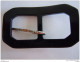 Vintage Gesp Plastic Ancienne Boucle De Ceinture Noir  3,5 X 6,5 Cm - Cinturones & Hebillas