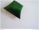 Vintage Deel Gesp Groene émail Partie D'une Boucle De Ceinture Vert émail 3 X 2 Cm - Cinturones & Hebillas