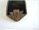 Delcampe - Gesp Of Versiering Handtas Of Schoen Art Deco Suede Metal Boucle De Ceinture Ou Décoration De Sac Ou Soulier 5 X 2,8 Cm - Ceintures & Boucles