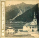 Rare Haute-Savoie Chamonix 1860 * L’église, Le Péristyle Et Ses Fresques * Photo Stéréoscopique Braun - Fotos Estereoscópicas