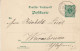 GERMANY EMPIRE 1896 POSTCARD  MiNr P 36 I SENT  TO WARMBRUNN /CIEPLICE/ /BAHNPOST/ - Storia Postale