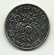 1995 - Polinesia Francese 20 Francs - Frans-Polynesië