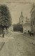 Uithuizen (Grn.) Postkantoor Met Hervormde Kerk 1912 Gelijmd? - Uithuizen