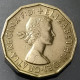 Monnaie Royaume Uni - 1964 - 3 Pence Elizabeth II 1re Effigie - F. 3 Pence