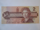 Canada 2 Dollars 1986 Banknote See Pictures - Kanada