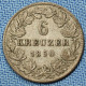 Baden - German States • 6 Kreuzer 1850 • Keydate • Leopold I • Bade / Germany • [24-425] - Autres & Non Classés