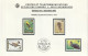 LUXEMBOURG - Timbres De Bienfaisance - Oiseaux Menacés - Emission Du 7.12.1992 - Lot 4 Timbres + 1 Enveloppe 1er Jour - Neufs