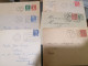 Delcampe - Carton Box Full Of Covers, Fdc, Military, Postcards Some Stamps And More! See Photos 3+ Kilos - Vrac (min 1000 Timbres)