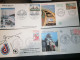 Delcampe - Carton Box Full Of Covers, Fdc, Military, Postcards Some Stamps And More! See Photos 3+ Kilos - Mezclas (min 1000 Sellos)