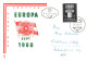 (RECTO / VERSO) ENVELOPPE 1ER Jour - LE29/08/1960 - EUROPA CET APRES MIDI - FDC