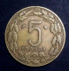 Cameroun, 5 Francs, 1970, Paris, TTB, Bronze-Aluminium, KM:10, Perfect, Agouz - Kameroen