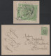 BELGIQUE - BELGÏE / PERFIN "CB" SUR CARTE POSTALE - PERFORE - LOCHUNG (ref 9148) - 1909-34