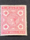 SG 30.  5s Rose.  MH* - Malta (...-1964)