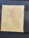 SG 15   1 Rupee Slate With Red Overprint MH* - Gwalior