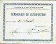 07 - TEMOIGNAGE DE SATISFACTION - FRERE JACQUES - Diploma & School Reports