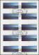 FB 29 Fehmarnsundbrücke, Folienblatt 10x3003, Erstverwendungsstempel Bonn 4.4.13 - 2011-2020