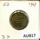 THREEPENCE 1967 UK GREAT BRITAIN Coin #AU817.U.A - F. 3 Pence