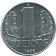 1 PFENNIG 1968 A DDR EAST DEUTSCHLAND Münze GERMANY #AE061.D.A - 1 Pfennig