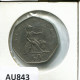 50 NEW PENCE 1980 UK GBAN BRETAÑA GREAT BRITAIN Moneda #AU843.E.A - 50 Pence