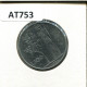 100 LIRE 1958 ITALIA ITALY Moneda #AT753.E.A - 100 Lire