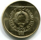 100 DINARA 1989 YUGOSLAVIA UNC Coin #W11193.U.A - Yougoslavie