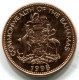 1 CENT 1998 BAHAMAS Coin UNC STARFISH #W11466.U.A - Bahamas