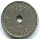 50 ORE 1927 NORWAY Coin #WW1039.U.A - Norvège