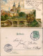 Ansichtskarte Donaueschingen Stadt, Schützenbrücke - Künstlerkarte 1903  - Donaueschingen