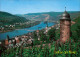 Ansichtskarte Zell&#47;Mosel Panorama Mit Rundem Turm 1995 - Zell
