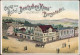 Ansichtskarte Burgstädt Künstlerkarte: Hotel Deutsches Haus 1922  - Burgstaedt