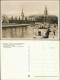 Postcard Kopenhagen København Stadt Und Dampfer 1930  - Danemark