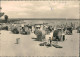 Ansichtskarte Ueckermünde Strand Mit Vielen Strandkörben 1964 - Ueckermuende